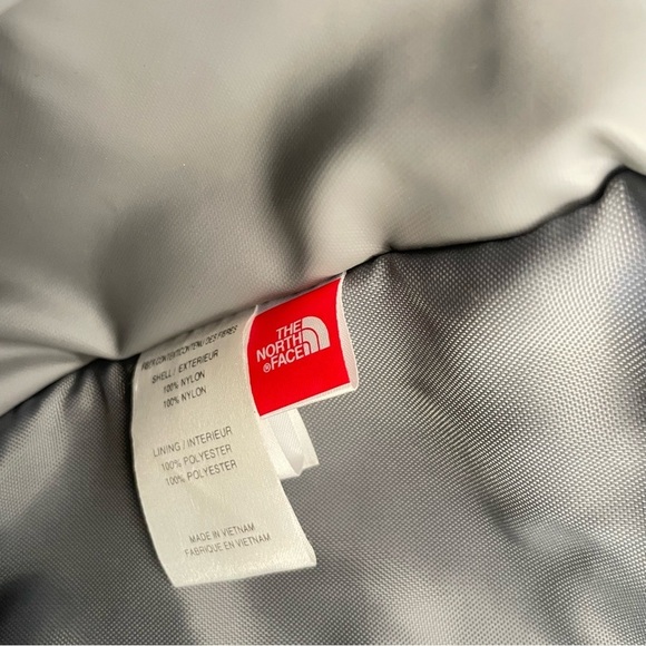 Vintage The North Face Messenger Shoulder Bag Satchel Reflective Stripe Black - Picture 10 of 11